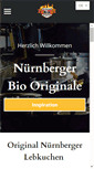 Mobile Screenshot of nuernberger-bio-originale.de